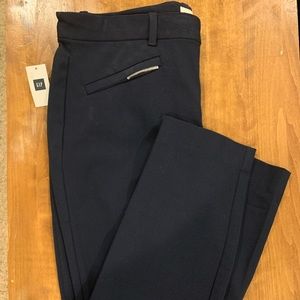 Slim navy ankle pants. Size 12.